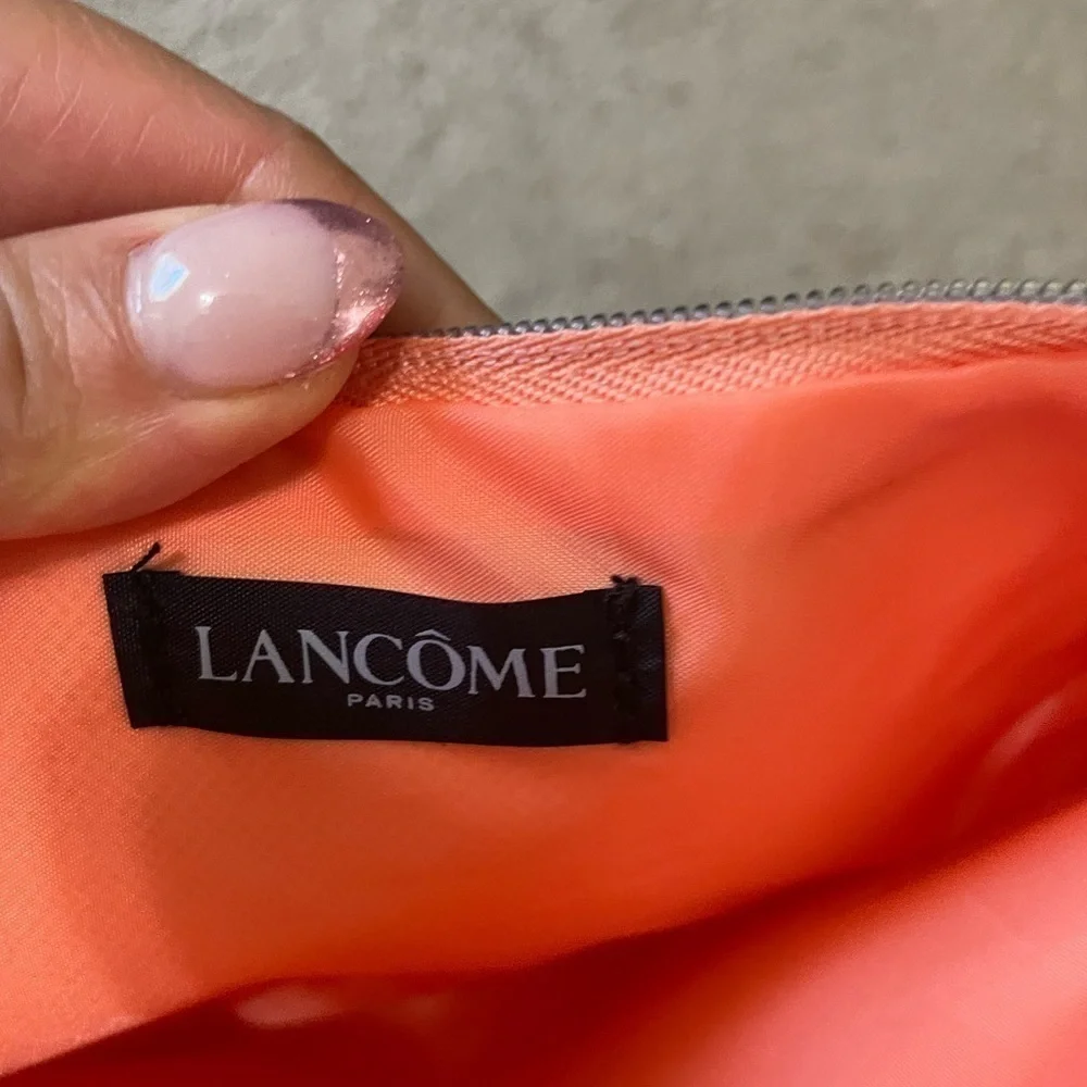 Lancôme Peach Makeup‎ Pouch / clutch New never used
